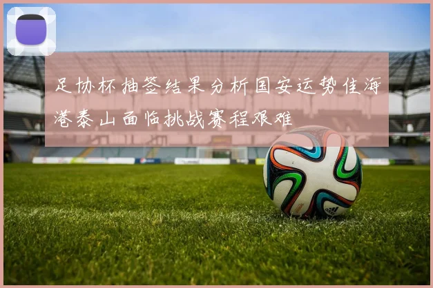 足协杯抽签结果分析国安运势佳海港泰山面临挑战赛程艰难