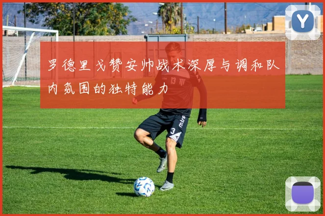 罗德里戈赞安帅战术深厚与调和队内氛围的独特能力